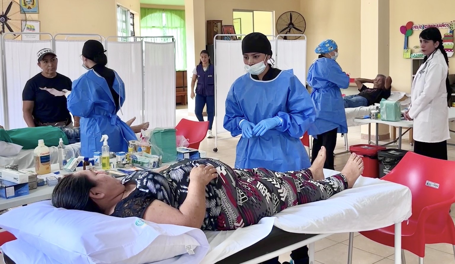 Jornada comunitaria de atención podológica de Fundación HOSPITALPIE