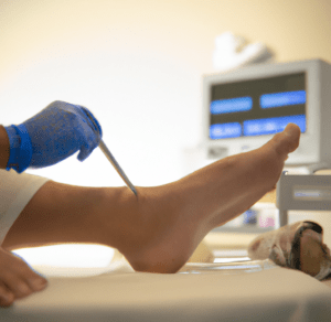 examen fisico a un pie diabético