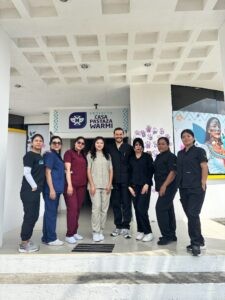 Campaña podológica en el Puyo 